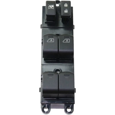 Interruptor de ventana para Nissan Armada 2008-2015 lado del conductor delantero negro 25401ZW00A Foto 1 de 4
