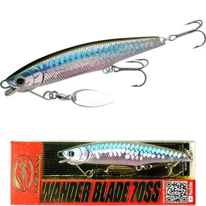 LUCKY CRAFT Wander Blade 70SS - 254 MS MJ Arenque - Aurora Wakasagi - Imagen 1 de 2