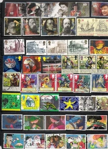 Great Britain 1992 - 93, Scott's #1436 - #1488, 44 Diff stamps, 5 Views, Cat$50+ - Picture 1 of 5