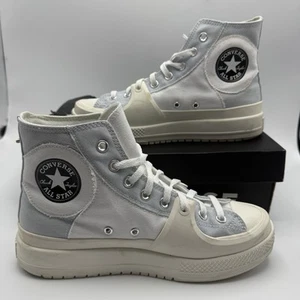 Converse Chuck Taylor All Star Construct Hi Size Size UK 7.5 EUR 42 White/Ghost - Picture 1 of 11