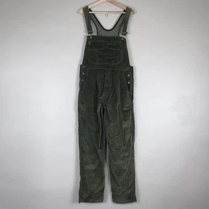 Dr Martens Overall Men Green Bib Corduroy Vintage 90s Y2K Grunge Streetwear Punk - Picture 1 of 15