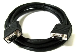 15 Fuß 15 Fuß SVGA SUPER VGA Monitor M 2 m Stecker auf Stecker Kabel KABEL PC LCD LED TV - Bild 1 von 1