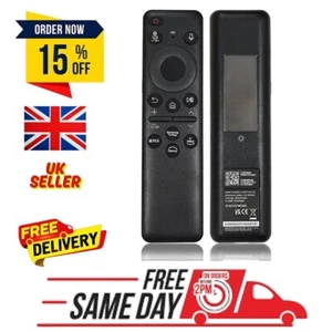 For Samsung Smart TV Remote BN59-01432D Eco Smart Voice Solar USB Ctype 📺 - Picture 1 of 9