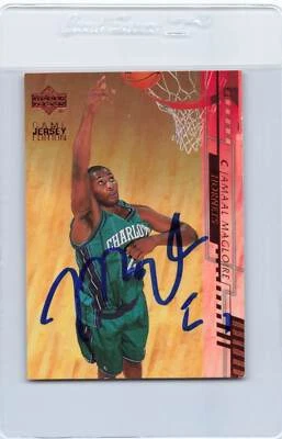 2000/01 Upper Deck #259 Jamaal Magloire Hornets Signed Auto *H9116 - Image 1 of 2