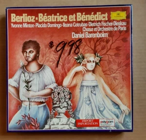 BERLIOZ *Beatrice et Benedict BARENBOIM FACTORY SEALED DGG-DG-2LP - Picture 1 of 6