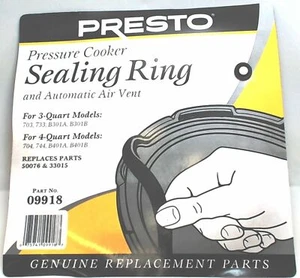 Presto Pressure Cooker Sealing Anneau Gasket, 09918 - Picture 1 of 1