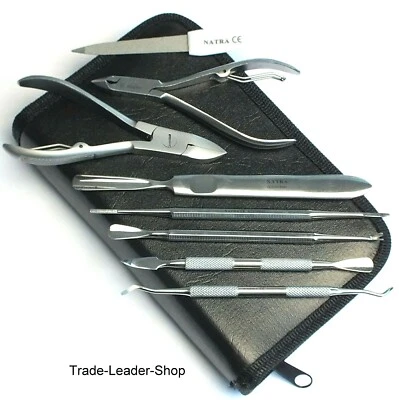 Maniküre Pediküre Pflegeset Geschenk Set Nagelzange Nagelhautscieber - Bild 1 von 4