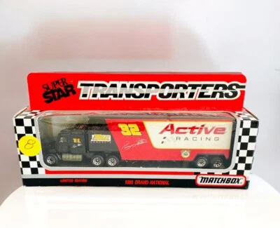 Matchbox SuperStar Transporters Active Racing Jimmy Horton 1993 Grand National Foto 1 de 4