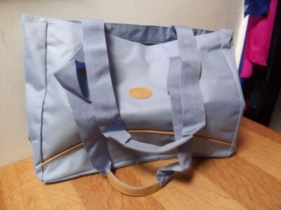 1 X LA REDOUTE, LIGHT BLUE TOTE, HOLIDAY, HANDBAG, NWOT, BARGAIN LOW START. - Image 1 of 4