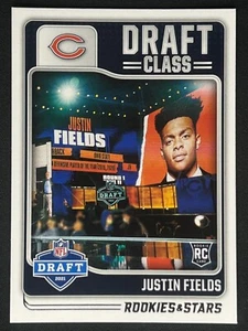 JUSTIN FIELDS 2021 Panini Rookies & Stars Draft Class Insert Rookie RC | Bears - Picture 1 of 2