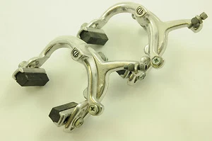 VINTAGE 80’S 90’S ALLOY CLB SHORT REACH RACING BIKE CALIPERS 48 – 65mm REACH - Picture 1 of 2