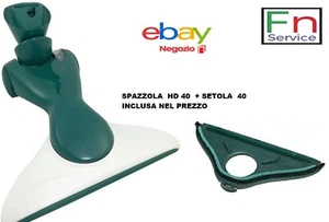 Spazzola Folletto HD 40 snodata Aspirapolvere Vk130/131/135/136/140/150/220s 220 - Imagen 1 de 2