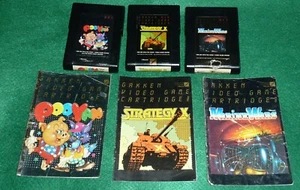 3 RARE GAKKEN Atari 2600 Games - Pooyan - Strategy X - Marine Wars + Manuals PAL - Picture 1 of 16