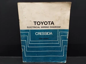 1984 Toyota Cressida Sedan Wagon Electrical Wiring Diagrams Manual EWD GL - Picture 1 of 4