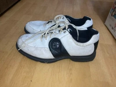 Zapatos de golf Callaway negros/blancos sin clavos para hombre talla 10,5 seminuevos Foto 1 de 4