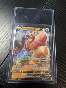 Pokémon TCG Conkeldurr V Pokemon GO 040/078 Holo Ultra Raro - Foto 1 di 2