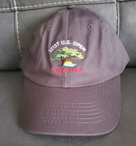 NEW US Open Golf Tournament Torrey Pines 121st Hat Cap 2021 Gray USGA Member - Picture 1 of 6