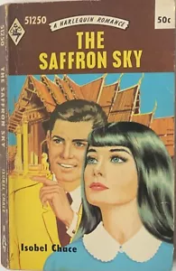 The Saffron Sky by Isobel Chace Harlequin Romance - Picture 1 of 2