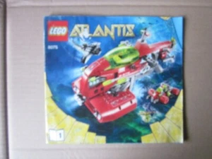 Lego Bauanleitung Atlantis 8075 Teil 1 und 2 Part 1 and 2 - Picture 1 of 2
