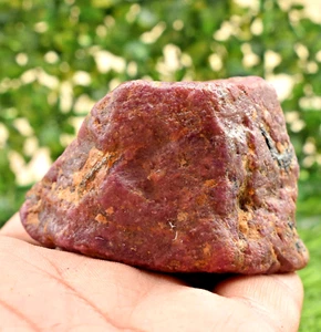 1815 CT - 100.00 % Natural CERTIFIED Mozambique Ruby Rough Loose Gemstone rough - Picture 1 of 11