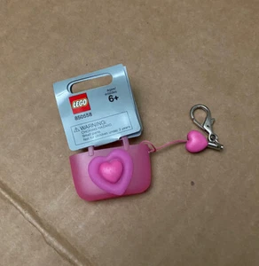 Lego Clikits Llavero/Llavero Bolso Rosa Gris Etiqueta Llavero - Muy Raro - Imagen 1 de 2