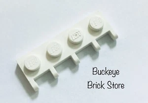 LEGO 1 BLANCO 1 x 4 BISAGRA Vehículo SOPORTE DE TECHO - - Imagen 1 de 3