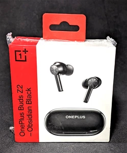 Oneplus Ear Buds Z2 Obsidian Black With Charging Hard Case - Picture 1 of 8
