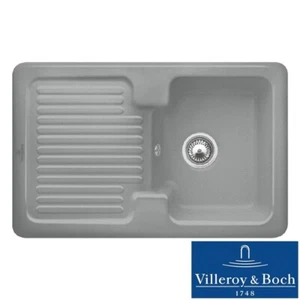 Villeroy & Boch Condor 45 1.0 Bowl Stone Finish Kitchen Sink - NO WASTE - Picture 1 of 7