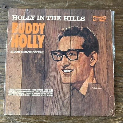 Buddy Holly-“Holly In The Hills”Mono LP Coral LVA 1965  RARE - Image 1 of 3