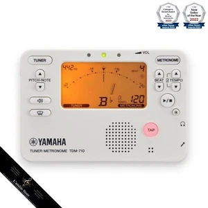 YAMAHA TDM-710IV Tuner Metronome Ivory Japan TDM710IV 2 Stage Backlight Digital - Picture 1 of 5