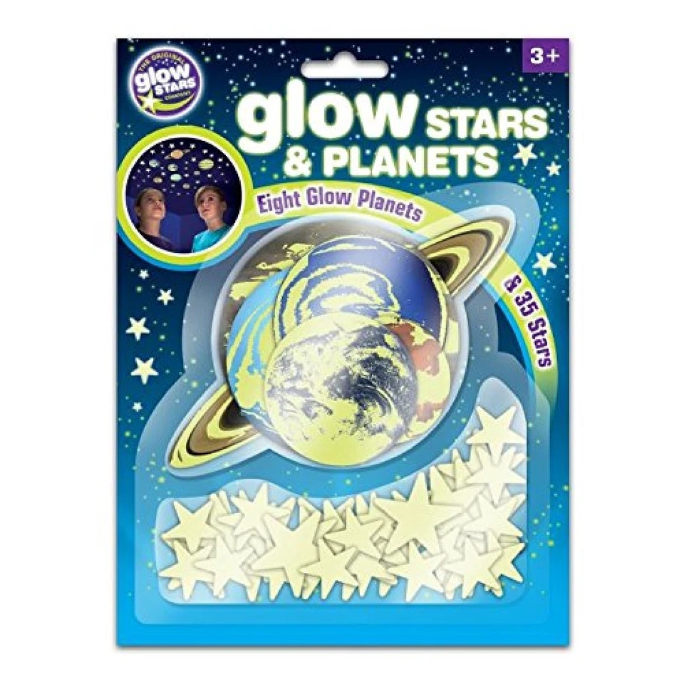 Brainstorm Toys B8623 The Original Glowstars Glow Stars and Planets