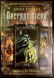 Necronomicon Tarot by Anne Stokes and Donald Tyson - NEW Sealed Authentic - Picture 1 of 2