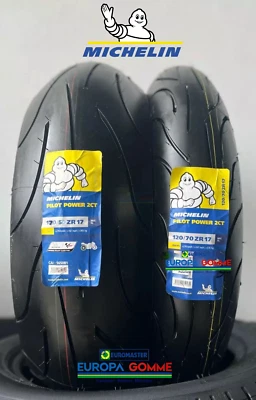 MICHELIN COPPIA 120/70 ZR17 58W + 170/60 ZR17 72W PILOT POWER 2CT GOMME MOTO DOT 2025/24