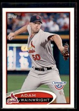 2012 Topps Opening Day  Adam Wainwright #60 St. Louis Cardinals