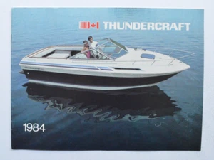 THUNDERCRAFT 1984 Full Line Outboards dealer brochure - French - Canada - Photo 1 sur 3