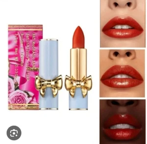 Lápiz labial Pat McGrath Labs éxtasis carmesí (rojo) lápiz labial satinado encanto nuevo en caja - Imagen 1 de 17