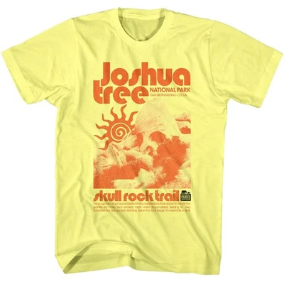 Camisa Joshua Tree Calavera Roca Amarillo Brezo Parques Nacionales Marcas Foto 1 de 3