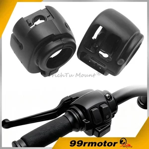Handlebar Control Switch Housing Covers Fit For Harley Dyna Sportster XL Softail - Bild 1 von 18