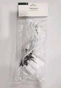 VTG Dept 56 3 SOCKET LIGHT SET w Switched Cord & Bulbs NEW 56.52835 for village - Picture 1 of 5