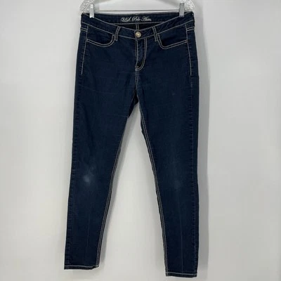 US Polo Assn. Women's Juniors Jeans 11/12 Skinny Dark Wash Stretch READ - Image 1 of 4