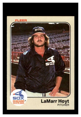 1983 Fleer #238 Lamarr Hoyt Chicago White Sox MINT - Image 1 of 2