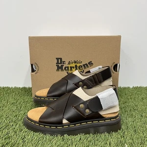 Dr. Martens Zane Leather Sandals in Brown Leather Size UK 3 EU 36 - New in Box - Picture 1 of 6