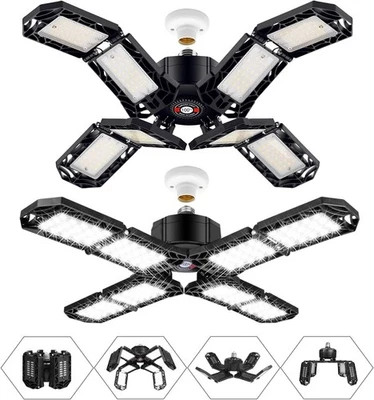 Led Adjustable Panels Garage Light Day Light Non Dimmable 150W 6500K E27 - Image 1 of 4