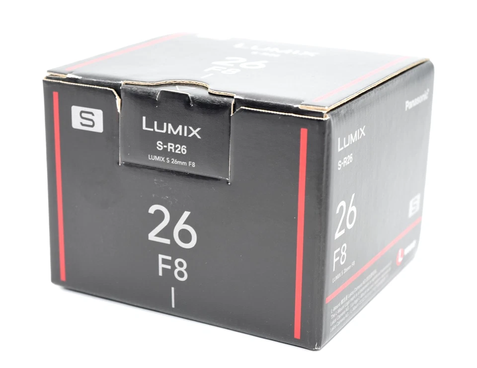 Panasonic LUMIX 26mm F8 L-Mount Lens S-R26 - Image 1 of 1