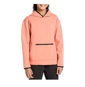 NWT DSG Boys Sports fleece hoodie sweatshirt Sz M Coral glow $40 - Picture 1 of 6