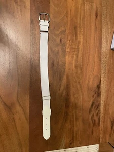 Baseball Softball Uniform Belt White 18-32” - Picture 1 of 1