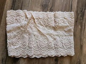 Elastic Anti Chafing Lace Thigh Bands In Beige Onyx Szs C & D - Picture 1 of 4