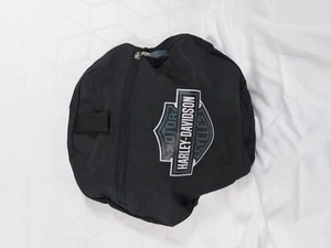 Harley Davidson Motorcycle Black Large Collapsable Travel Duffle Bag - 24" Long - Picture 1 of 6