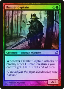 Hamlet Captain FOIL Innistrad NM Green Uncommon MAGIC GATHERING CARD ABUGames - Picture 1 of 1