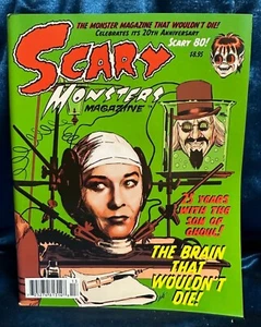 ๐  Scary Monsters Magazine #80 2011 Brain That Wouldnt Die NEW OLD STOCK ๐ - Picture 1 of 2